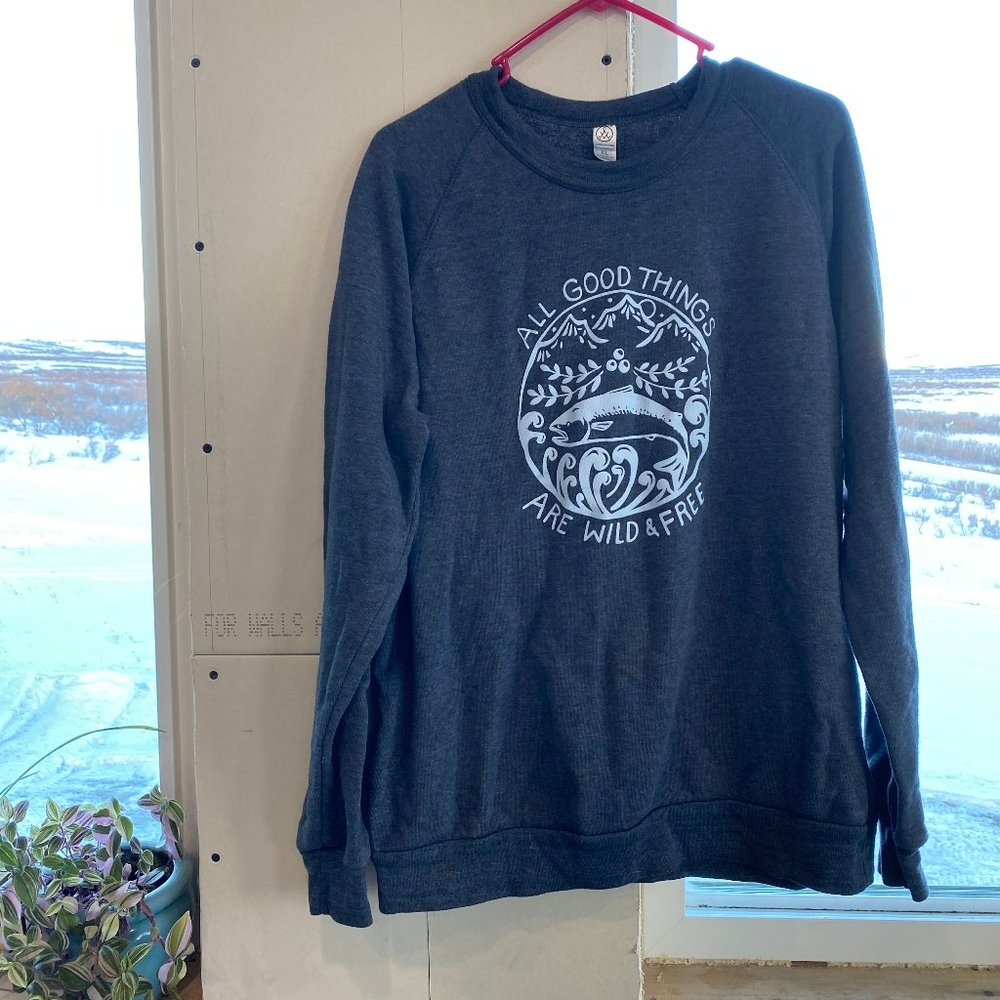 AK Salmon Sisters Womens Longsleeve XL